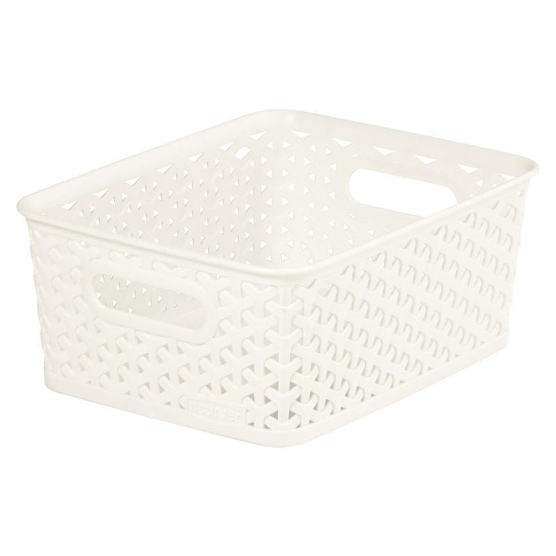 Plastic Basket 8 Litres - White My Style by Curver