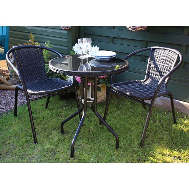 Avignon Garden Bistro Set by Croft - 2 Seats