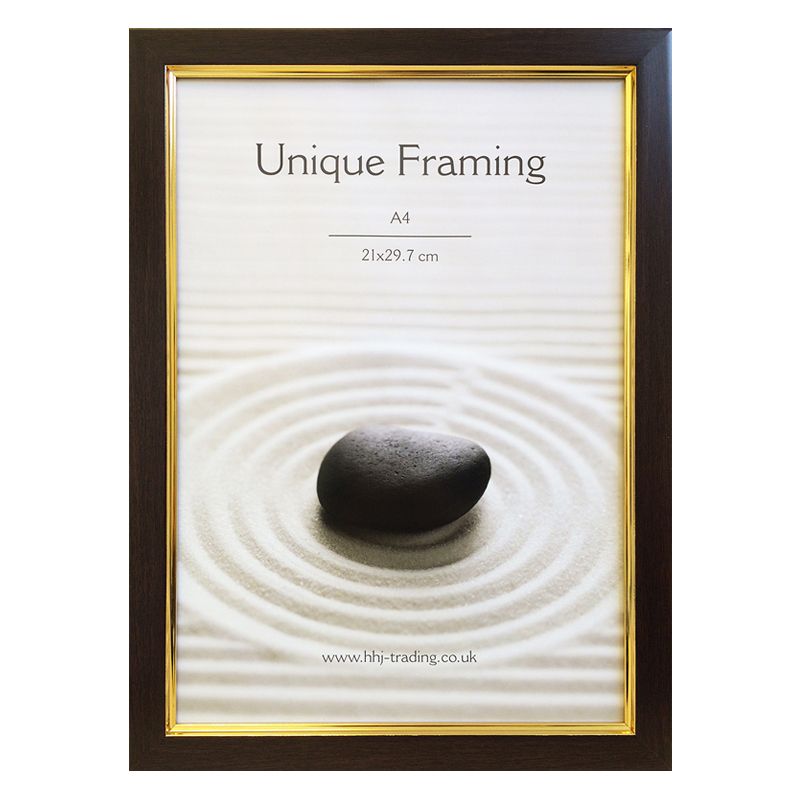 Unique Framing Classic Mahogany Photograph Frame A4