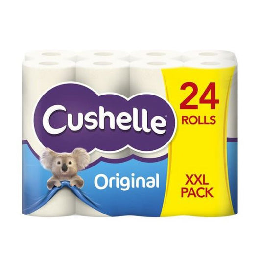 Cushelle White Toilet Paper 16 Pack