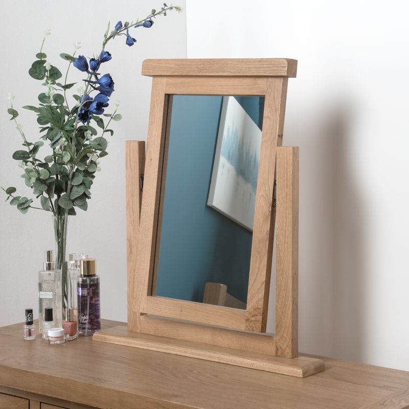 Cotswold Oak Mirror  Natural 63.5cm