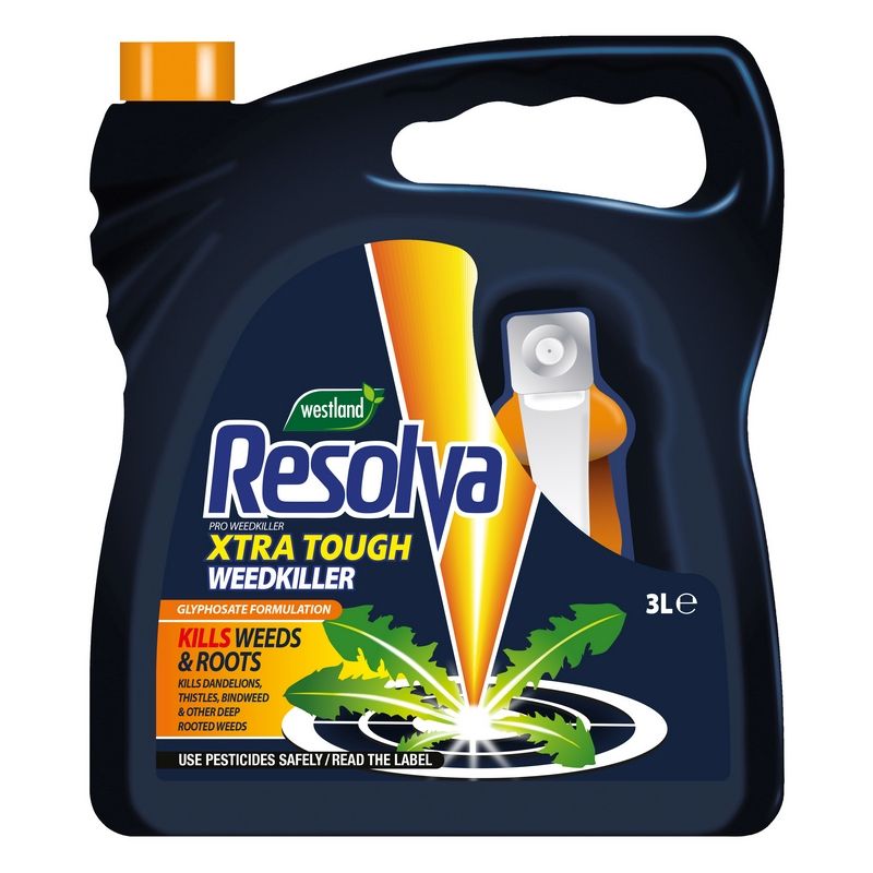 Westland Resolva Xtra Tough Weedkiller - 3 litre