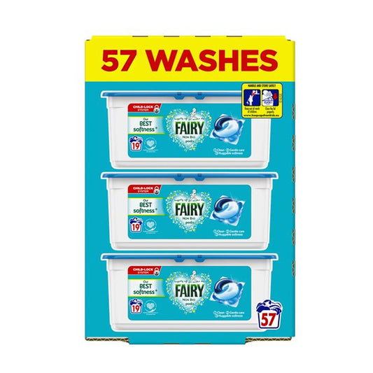 Fairy Washing Capsules Non Bio 51 Washes