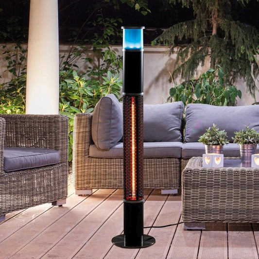 Patio Heater 3-In-1 Light Up Tower