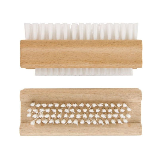 Wooden Double Sided Nail Brush