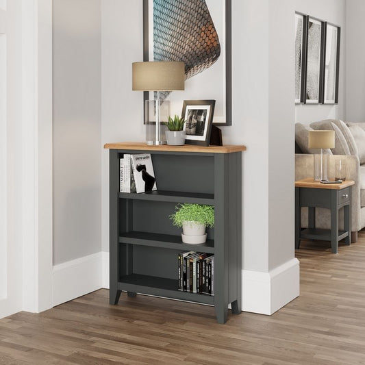 Portchester Bookcase Oak Grey