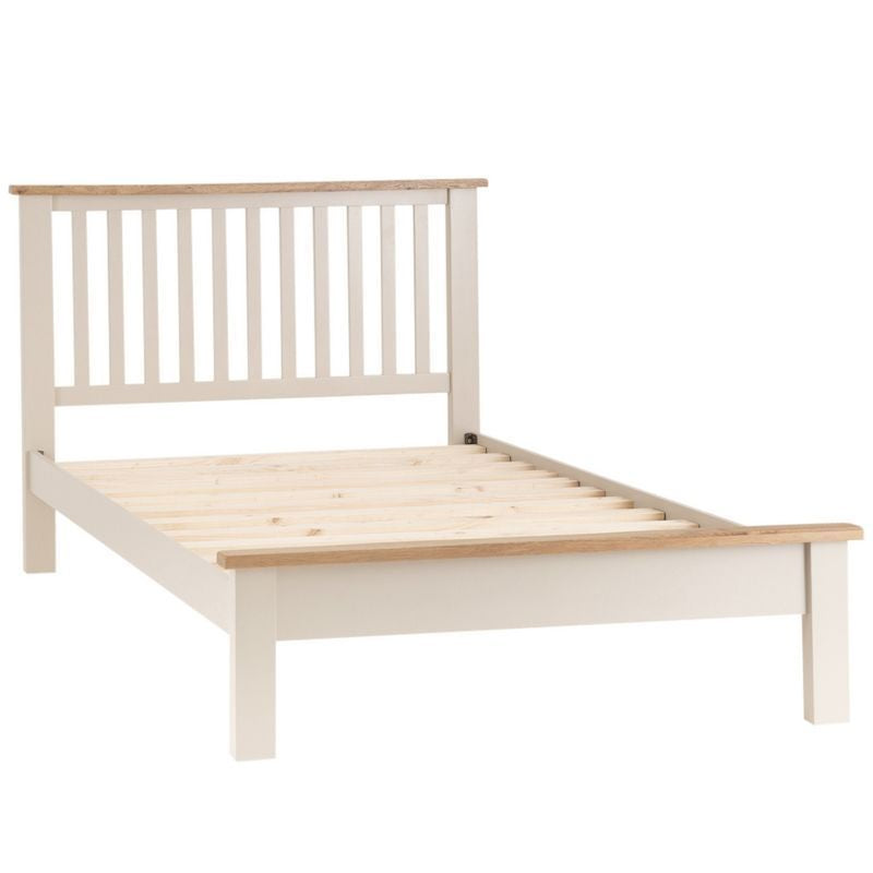 Aurora Mist Double Bed Pine Light Grey 5 x 7ft